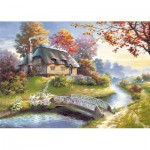  Castorland-150359 Jigsaw Puzzle - 1500 Pieces - Cottage