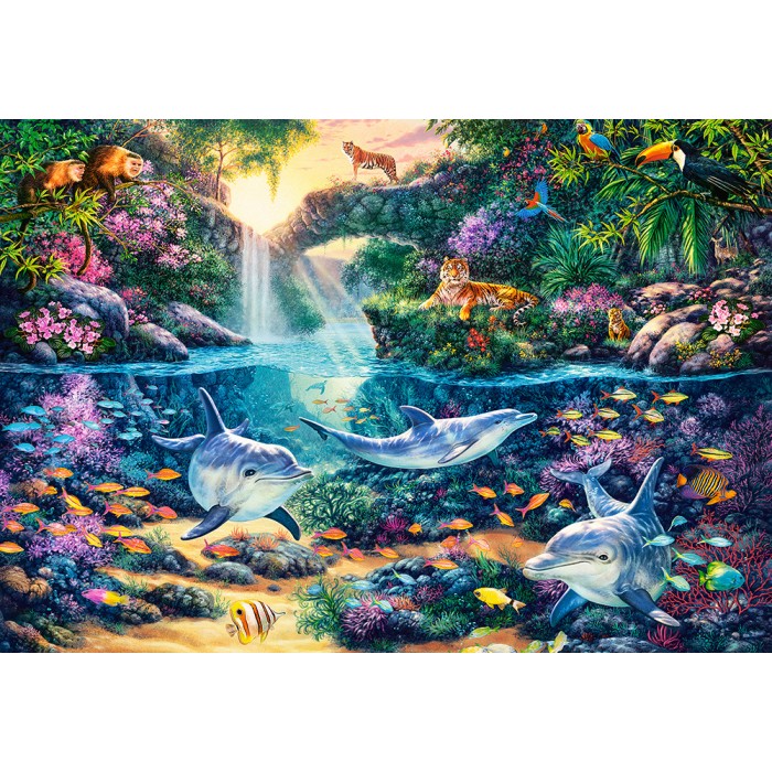 Puzzle Castorland-151875 Jungle Paradise