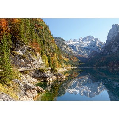 Puzzle  Castorland-152018 Gosausee, Österreich