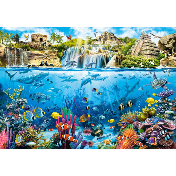 Puzzle Castorland-152049 Pirate Island