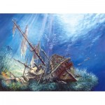  Castorland-200252 Jigsaw Puzzle - 2000 Pieces - Underwater Shipwreck