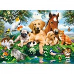 Puzzle  Castorland-222063 Summer Pals