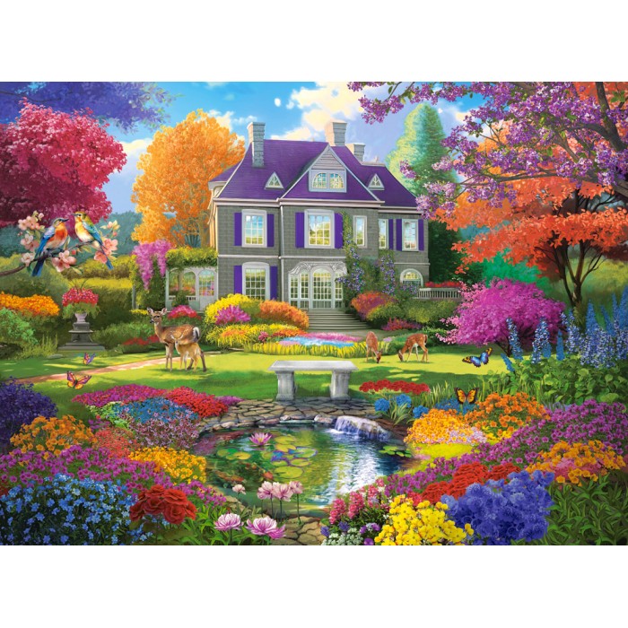 Puzzle Castorland-300655 Garden of Dreams