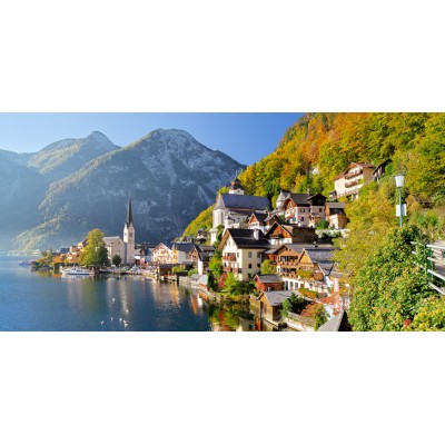  Castorland-400041 Jigsaw Puzzle - 4000 Pieces : Hallstatt, Austria