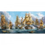 Puzzle  Castorland-400102 Sea Battle