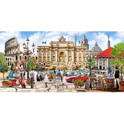 Puzzle  Castorland-400270 Splendor of Rome
