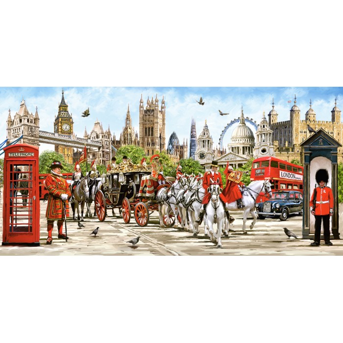 Puzzle Castorland-400300 Pride of London