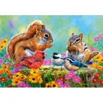 Puzzle  Castorland-53612 Zeit für einen Snack