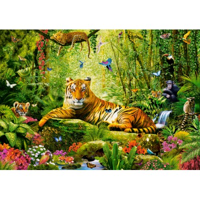 Puzzle  Castorland-53711 His Majesty the Tiger