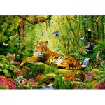 Puzzle  Castorland-53711 His Majesty the Tiger