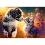 Puzzle  Castorland-53834 Neue Freundschaft