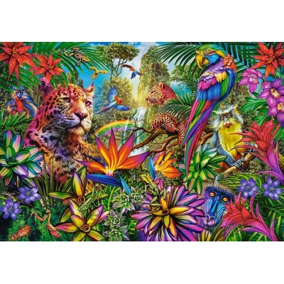 Puzzle  Castorland-53926 Jungle Fashion