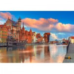 Puzzle  Castorland-53933 Colors of Gdansk