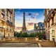Walk in Paris at Sunset
