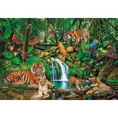 Puzzle  Clementoni-21721 The Jungle Retreat
