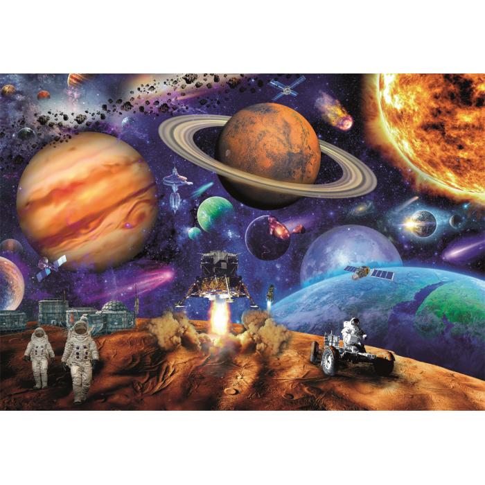 Puzzle Clementoni-21724 Mission Spaciale