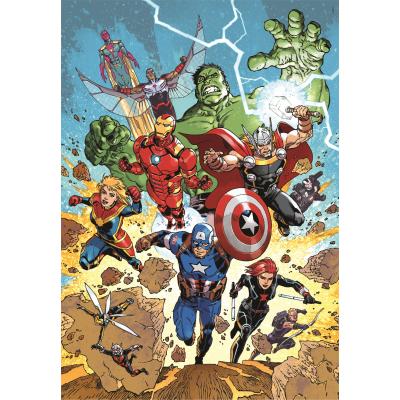 Puzzle  Clementoni-21728 Marvel, The Avengers