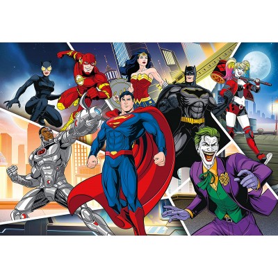 Puzzle  Clementoni-25722 XXL Pieces - DC Comics