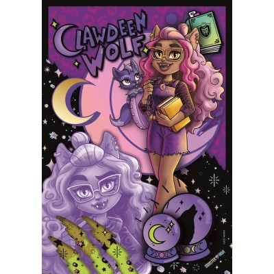 Puzzle  Clementoni-28183 XXL Pieces - Monster High - Clawdeen Wolf