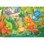 Puzzle  Clementoni-28524 Dinos Happy Oasis