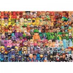 Puzzle  Clementoni-29321 XXL Pieces - Impossible - Stumble Guys