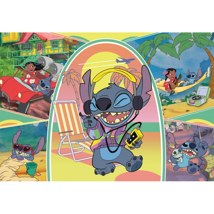 Puzzle Clementoni-29800 XXL Pieces - Stitch