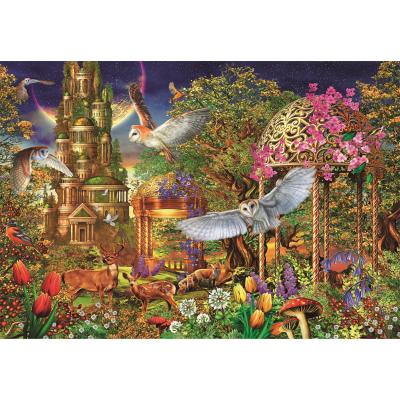 Puzzle  Clementoni-31707 Woodland Fantasy Garden