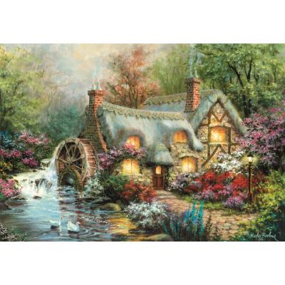 Puzzle  Clementoni-31711 Country Retreat