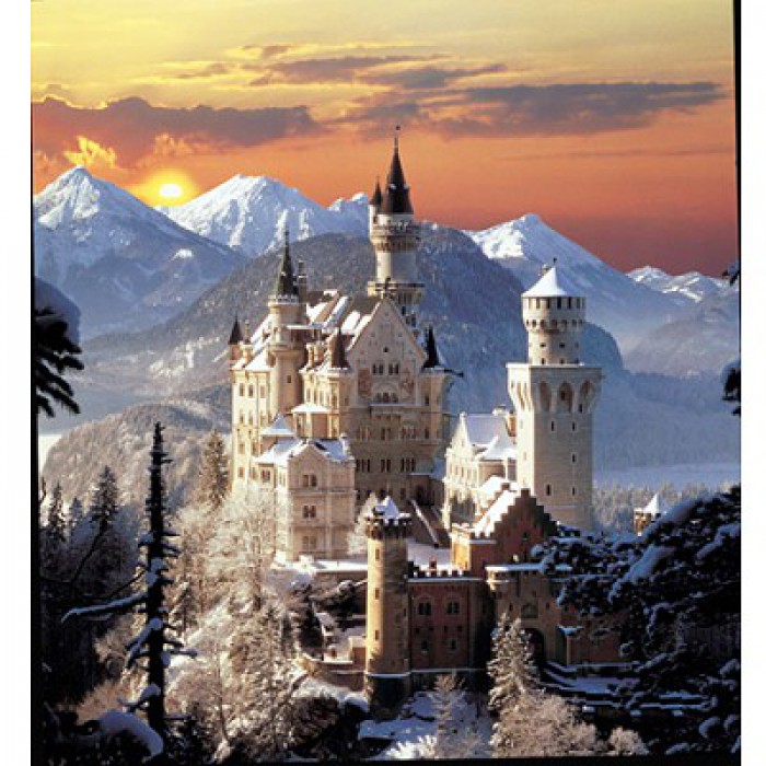 Puzzle Clementoni-31716 Schloss Neuschwanstein