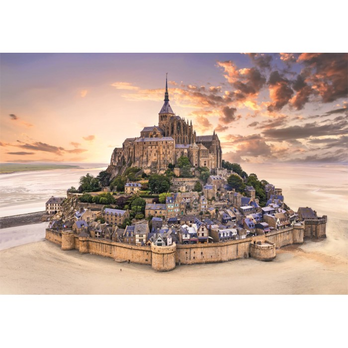Puzzle Clementoni-31730 Der Mont Saint-Michel