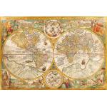 Puzzle  Clementoni-32557 Antique World Map