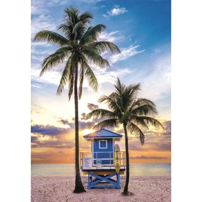 Puzzle  Clementoni-35574 Florida, Miami Beach