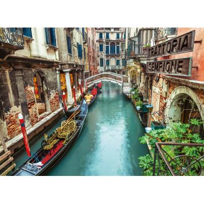 Puzzle  Clementoni-39458 Venise Canal