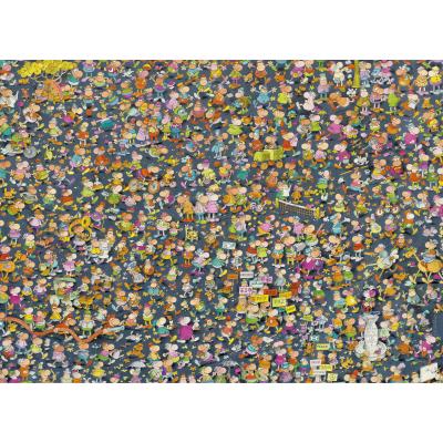 Puzzle  Clementoni-39550 Mordillo, Impossible