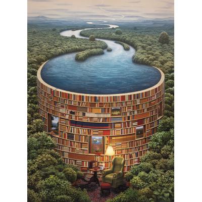 Puzzle  Clementoni-39603 Bibliodame