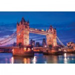 Puzzle  Clementoni-39772 Tower Bridge at Night