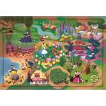 Puzzle  Clementoni-39785 Story Maps - Alice in Wonderland