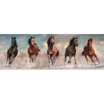 Puzzle  Clementoni-39875 Running Horses II