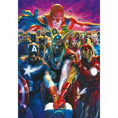 Puzzle  Clementoni-39915 Marvel, The Avengers