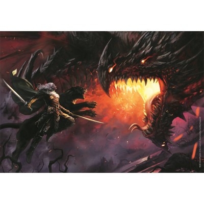 Puzzle  Clementoni-39960 Dungeons & Dragons