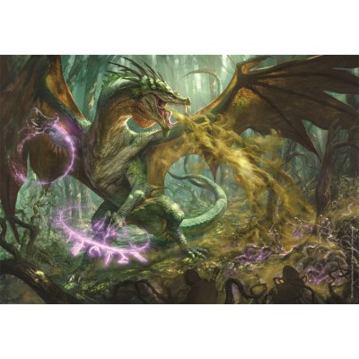 Puzzle  Clementoni-39961 Dungeons & Dragons