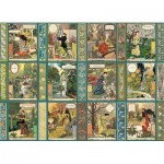 Puzzle  Cobble-Hill-40089 Jardiniere - A Gardener's Calendar