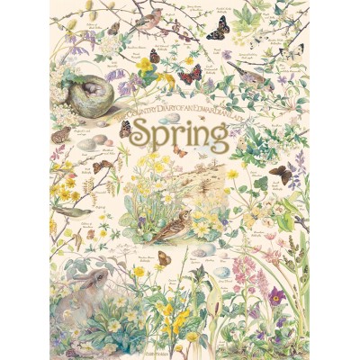 Puzzle  Cobble-Hill-40092 Country Diary - Spring