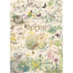 Puzzle  Cobble-Hill-40092 Country Diary - Frühling