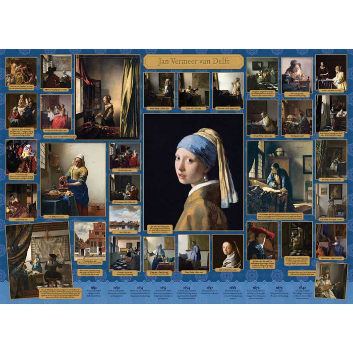 Puzzle Cobble-Hill-40104 Vermeer