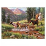 Puzzle  Cobble-Hill-40168 Mountain Thunder