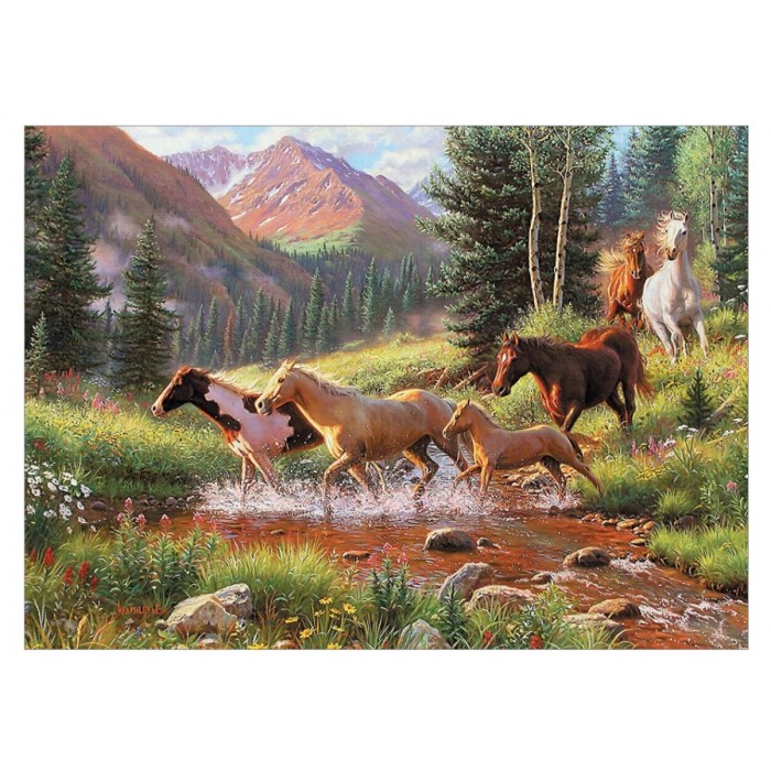 Puzzle Cobble-Hill-40168 Mountain Thunder