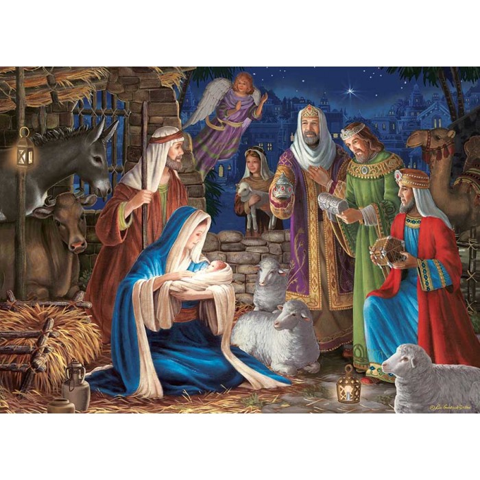 Puzzle Cobble-Hill-40223 Miracle in Bethlehem
