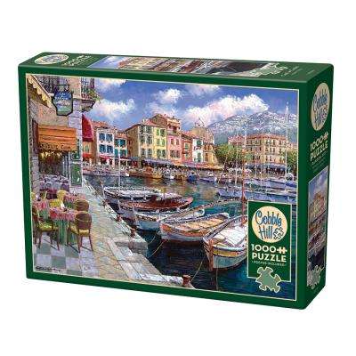Puzzle  Cobble-Hill-40238 Cafe in Cassis