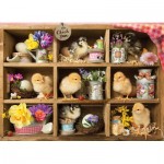 Puzzle  Cobble-Hill-40263 Chick Inn